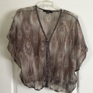 Sheer blouse